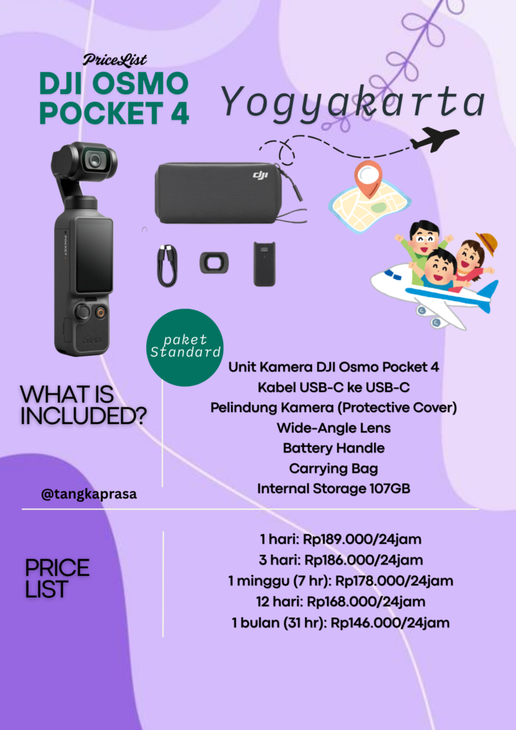 DJI Osmo Pocket 4 Paket Standar